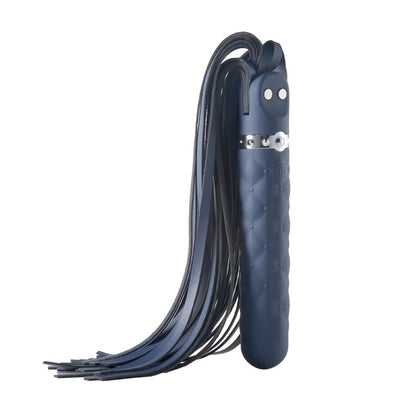 Hits The Spot - Vegan Leather Whip & Vibrator